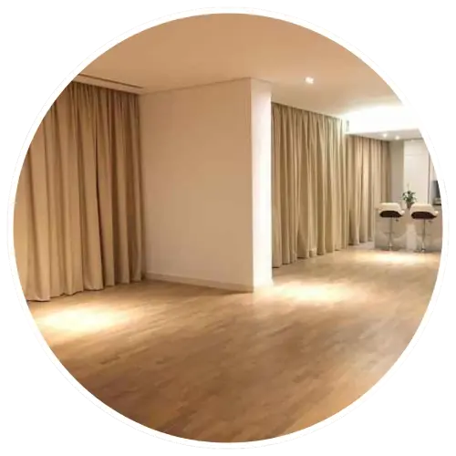 Office commercial blackout curtains