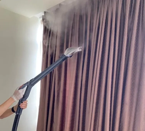 Hanging Curtains Dry Cleaning
